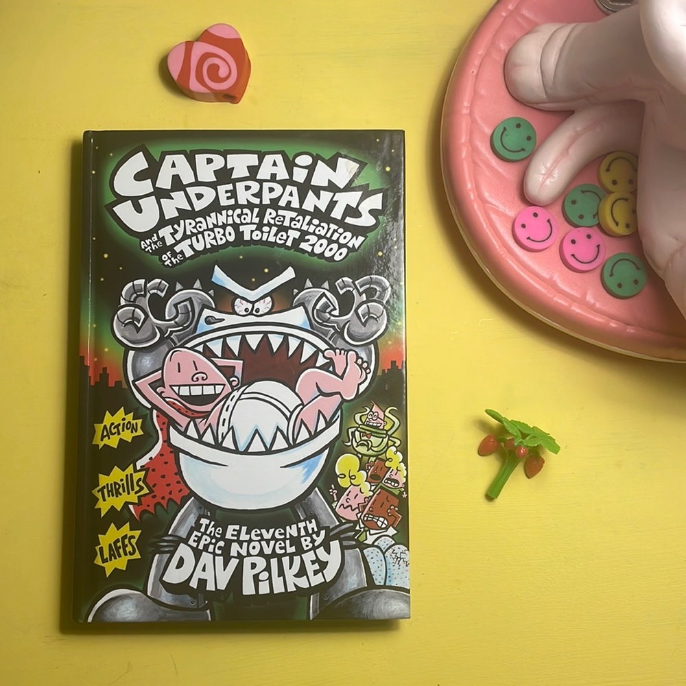 📕 2/$10 Captain Underpants & the Tyrannical Retaliation of the Turbo 🚽 2000 💥